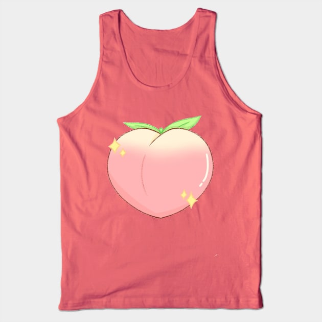 Peach Tank Top by JennaBunnies